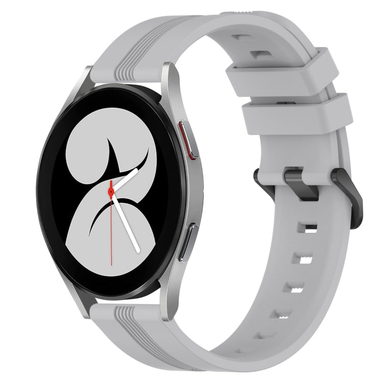 Cinturino in silicone 20mm per Samsung Galaxy Watch4 44mm e 40mm