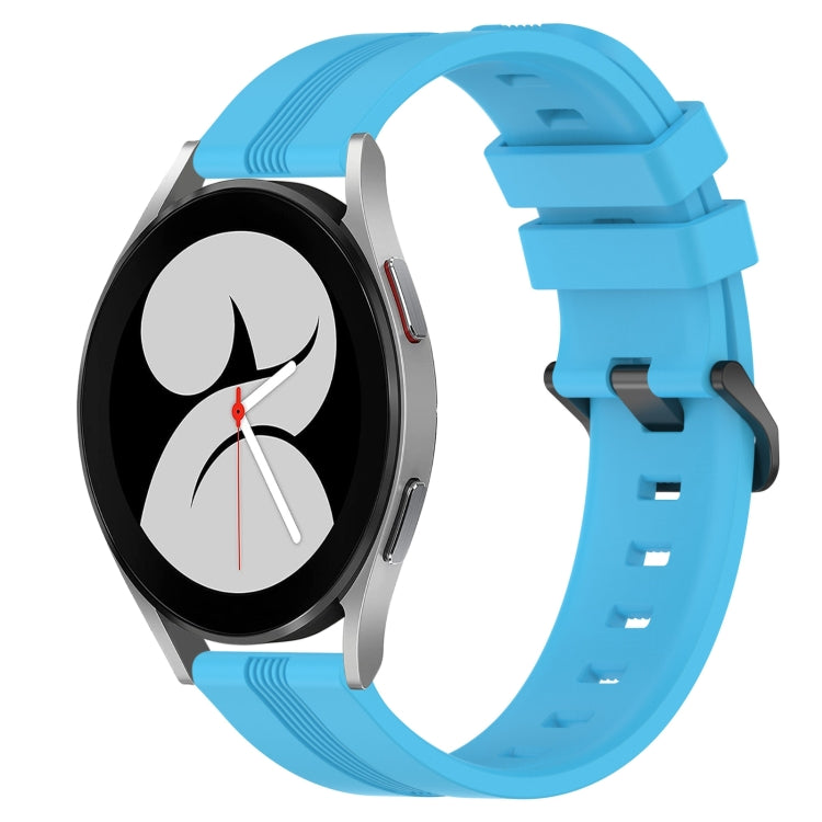 Cinturino in silicone 20mm per Samsung Galaxy Watch4 44mm e 40mm