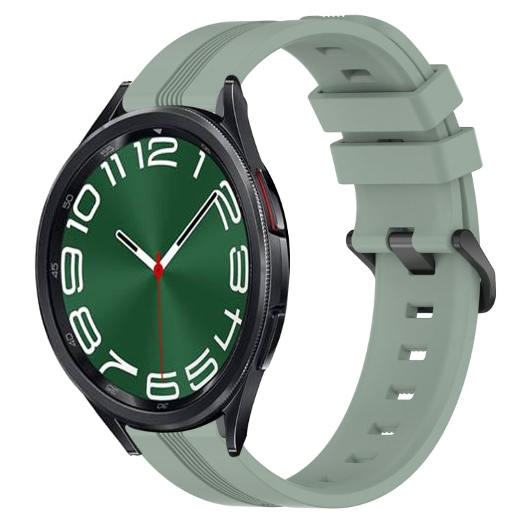 Cinturino in silicone 20mm per Samsung Galaxy Watch 6 Classic