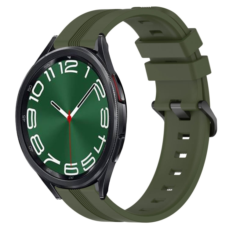Cinturino in silicone 20mm per Samsung Galaxy Watch 6 Classic