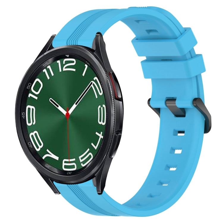 Cinturino in silicone 20mm per Samsung Galaxy Watch 6 Classic