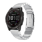 Cinturino in acciaio 22 mm con guscio di tartaruga per Garmin