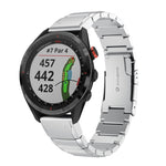 Cinturino in acciaio 22 mm con guscio di tartaruga per Garmin