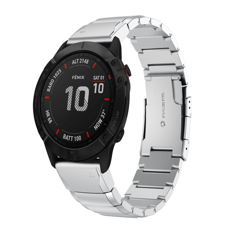 Cinturino in acciaio 22 mm con guscio di tartaruga per Garmin