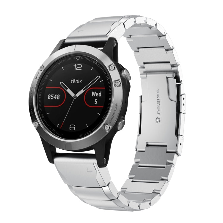 Cinturino in acciaio 22 mm con guscio di tartaruga per Garmin