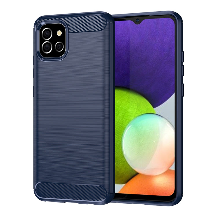 Custodia TPU fibra di carbonio per smartphone compatibili
