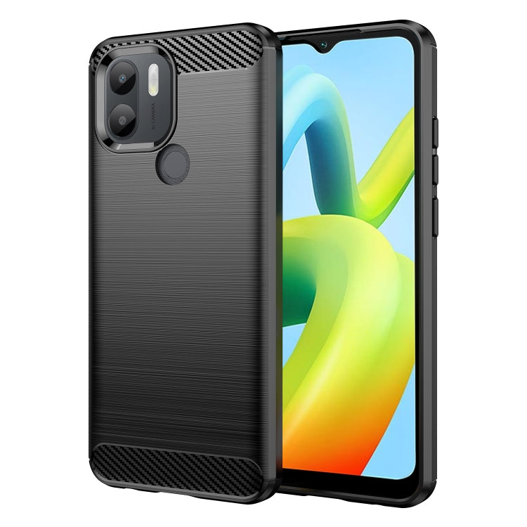 Custodia TPU fibra di carbonio per smartphone compatibili