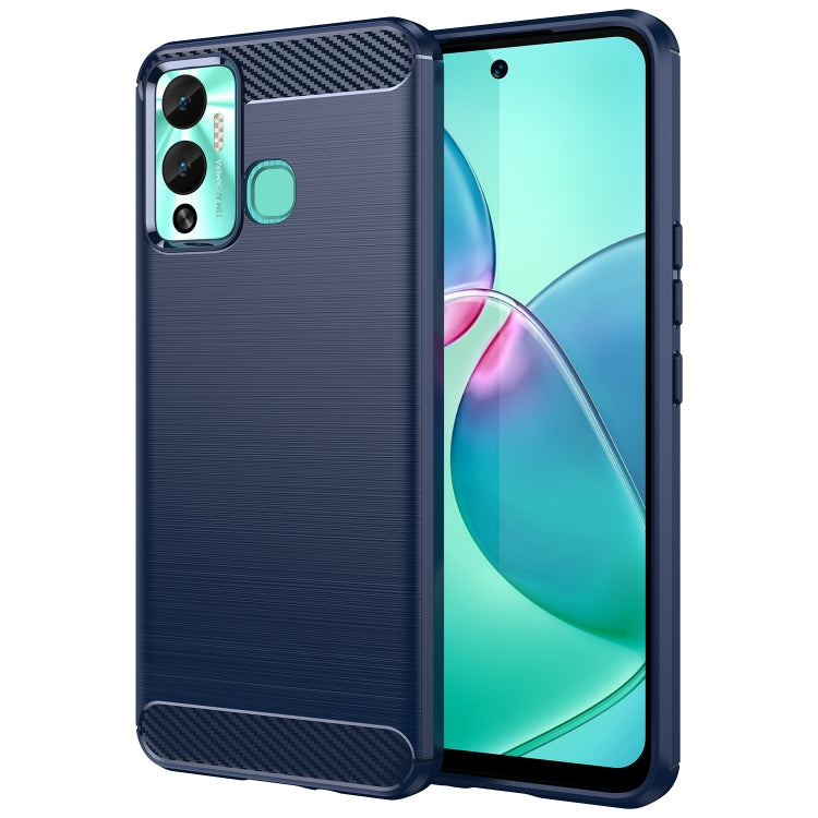 Custodia TPU fibra di carbonio per smartphone compatibili