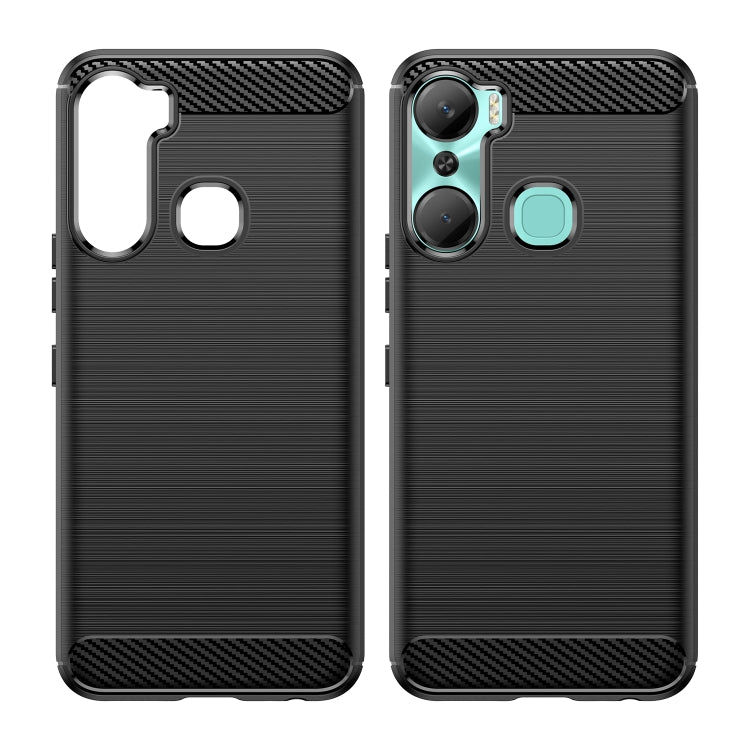 Custodia TPU fibra carbonio per Xiaomi Redmi 12C