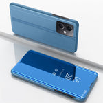 Custodia in pelle flip orizzontale placcata a specchio con supporto, For Xiaomi 13, For Xiaomi 13 Pro, For Xiaomi Redmi Note 11T Pro 5G / Poco X4 GT, For Xiaomi Redmi Note 12 5G