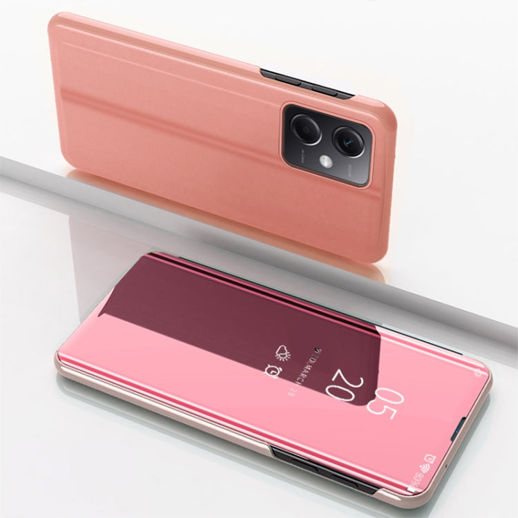 Custodia in pelle flip orizzontale placcata a specchio con supporto, For Xiaomi 13, For Xiaomi 13 Pro, For Xiaomi Redmi Note 11T Pro 5G / Poco X4 GT, For Xiaomi Redmi Note 12 5G