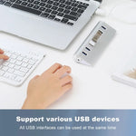 Hub USB 3.0 a 7 porte 5 Gbps con cavo alimentazione