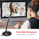 Microfono USB M-301 con collo flessibile per PC e laptop - immagine 6