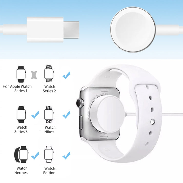 Cavo ricarica magnetico USB 1 metro per Apple Watch
