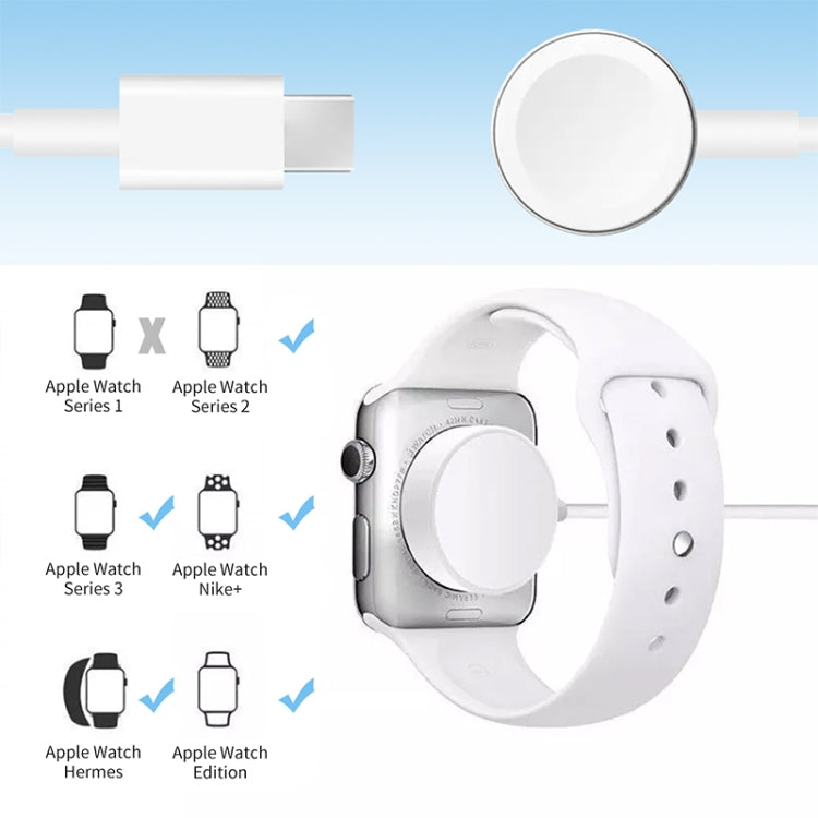 Cavo ricarica magnetico USB-C 1 m per Apple Watch