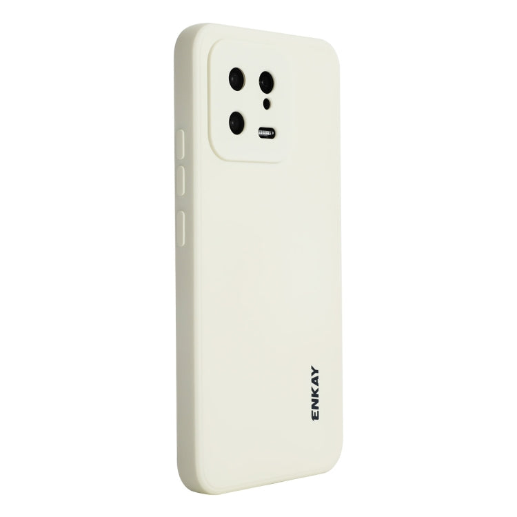 Per Xiaomi 13 ENKAY Hat-Prince Custodia per telefono antiurto in silicone liquido