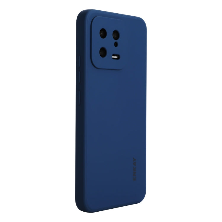 Per Xiaomi 13 ENKAY Hat-Prince Custodia per telefono antiurto in silicone liquido