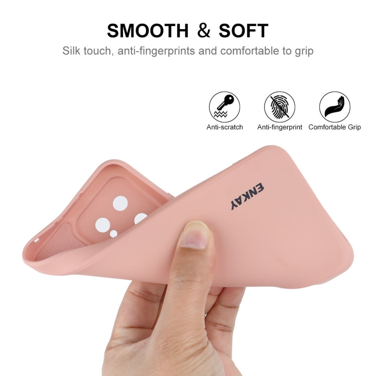 Per Xiaomi 13 ENKAY Hat-Prince Custodia per telefono antiurto in silicone liquido