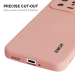 Per Xiaomi 13 ENKAY Hat-Prince Custodia per telefono antiurto in silicone liquido