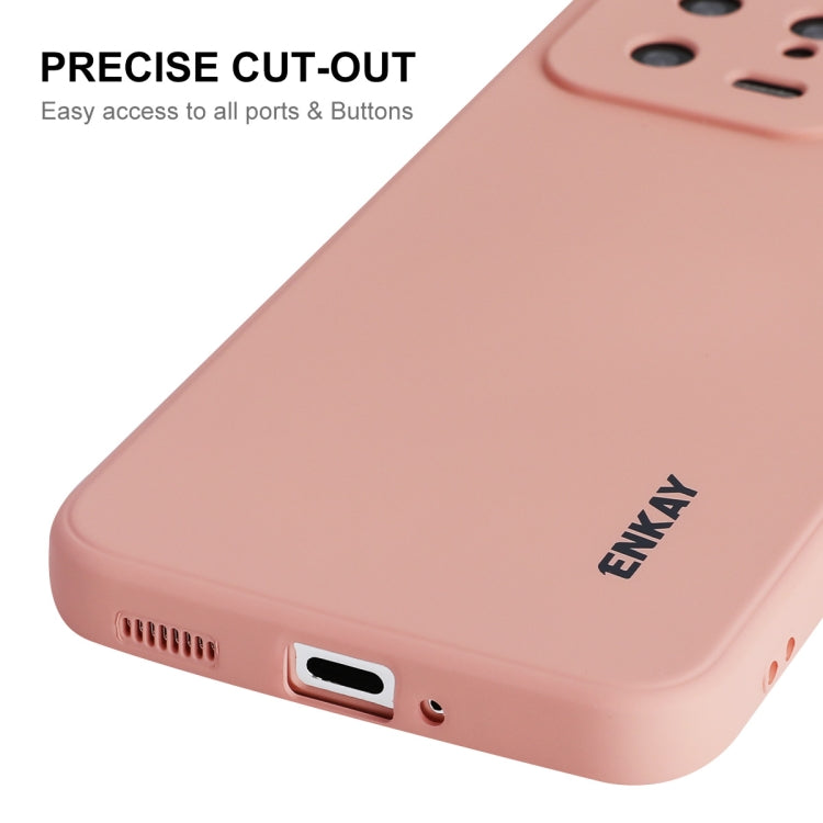 Per Xiaomi 13 ENKAY Hat-Prince Custodia per telefono antiurto in silicone liquido