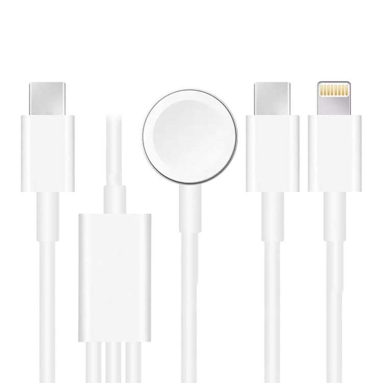 Cavo ricarica magnetico 3 in 1 USB Type-C 1,2 m