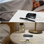 Cavo ricarica magnetico 3 in 1 Type-C 1,2 m per Apple Watch e iPh