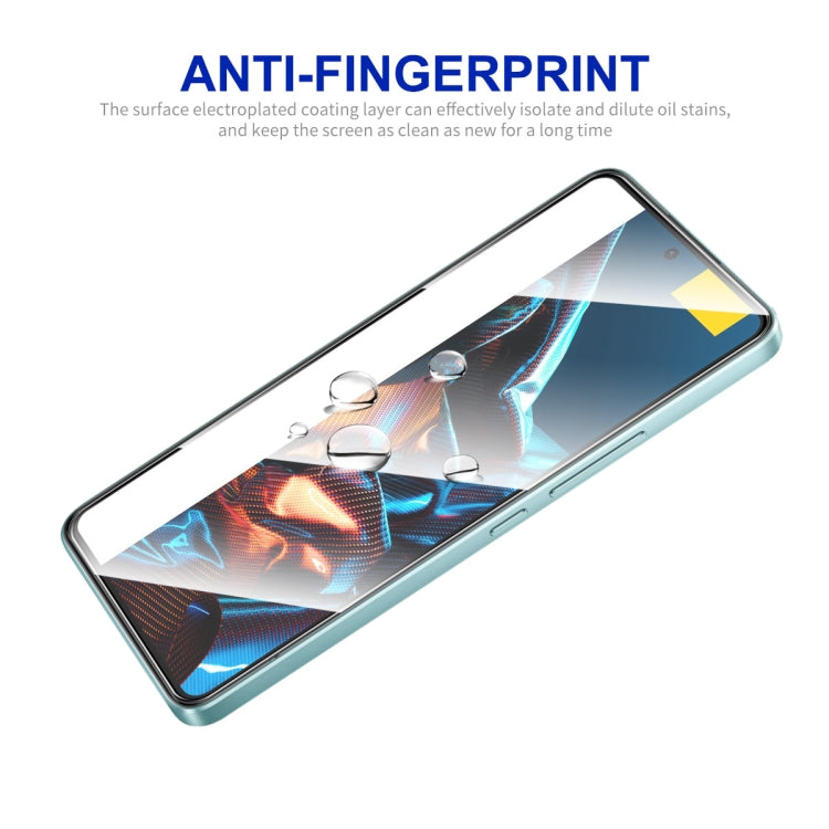 Per Xiaomi Poco X5 ENKAY Hat-Prince Full Glue 0.26mm 9H 2.5D Vetro temperato Full Film, For Xiaomi Poco X5(1pc), For Xiaomi Poco X5(2pcs), For Xiaomi Poco X5(5pcs), For Xiaomi Poco X5(10pcs)