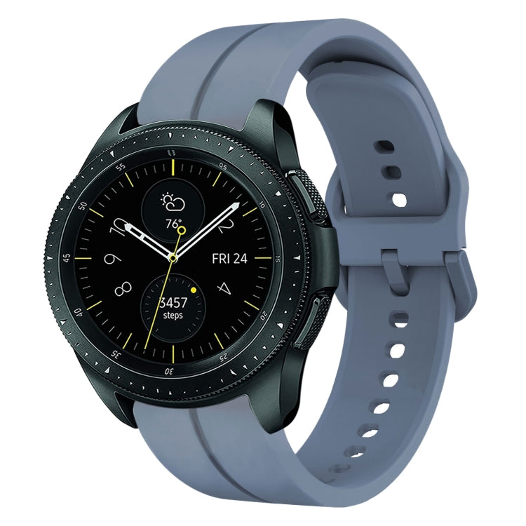 Cinturino in silicone con anello da 20 mm, For Samsung Galaxy Watch 42mm, For Samsung Galaxy Watch 6 44mm