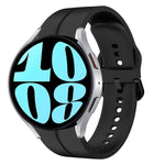 Cinturino in silicone con anello da 20 mm, For Samsung Galaxy Watch 42mm, For Samsung Galaxy Watch 6 44mm