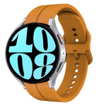 Cinturino in silicone con anello da 20 mm, For Samsung Galaxy Watch 42mm, For Samsung Galaxy Watch 6 44mm
