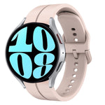 Cinturino in silicone con anello da 20 mm, For Samsung Galaxy Watch 42mm, For Samsung Galaxy Watch 6 44mm