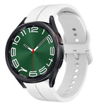 Cinturino in silicone con anello da 20 mm, For Samsung Galaxy Watch 6 Classic 47mm, For Samsung Galaxy Watch5 44mm
