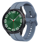 Cinturino in silicone con anello da 20 mm, For Samsung Galaxy Watch 6 40mm, For Samsung Galaxy Watch 6 Classic 43mm
