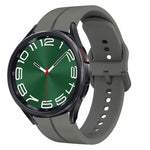 Cinturino in silicone con anello da 20 mm, For Samsung Galaxy Watch 6 40mm, For Samsung Galaxy Watch 6 Classic 43mm