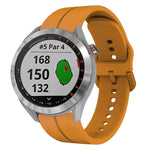 Cinturino in silicone con anello da 20 mm, For Garmin Approach S40, For Garmin Forerunner 158
