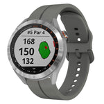 Cinturino in silicone con anello da 20 mm, For Garmin Approach S40, For Garmin Forerunner 158
