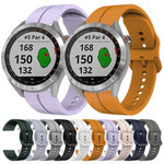 Cinturino in silicone con anello da 20 mm, For Garmin Approach S40, For Garmin Forerunner 158