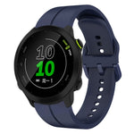 Cinturino in silicone con anello da 20 mm, For Garmin Approach S40, For Garmin Forerunner 158