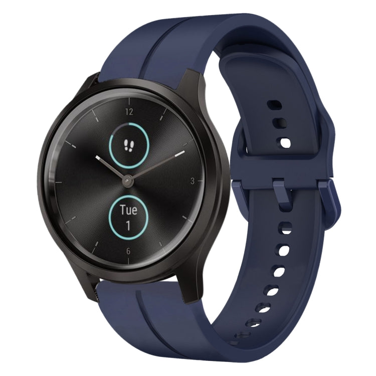 Cinturino in silicone con anello da 20 mm, For Garminmove Style, For Garmin Forerunner 645 Music