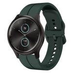 Cinturino in silicone con anello da 20 mm, For Garminmove Style, For Garmin Forerunner 645 Music