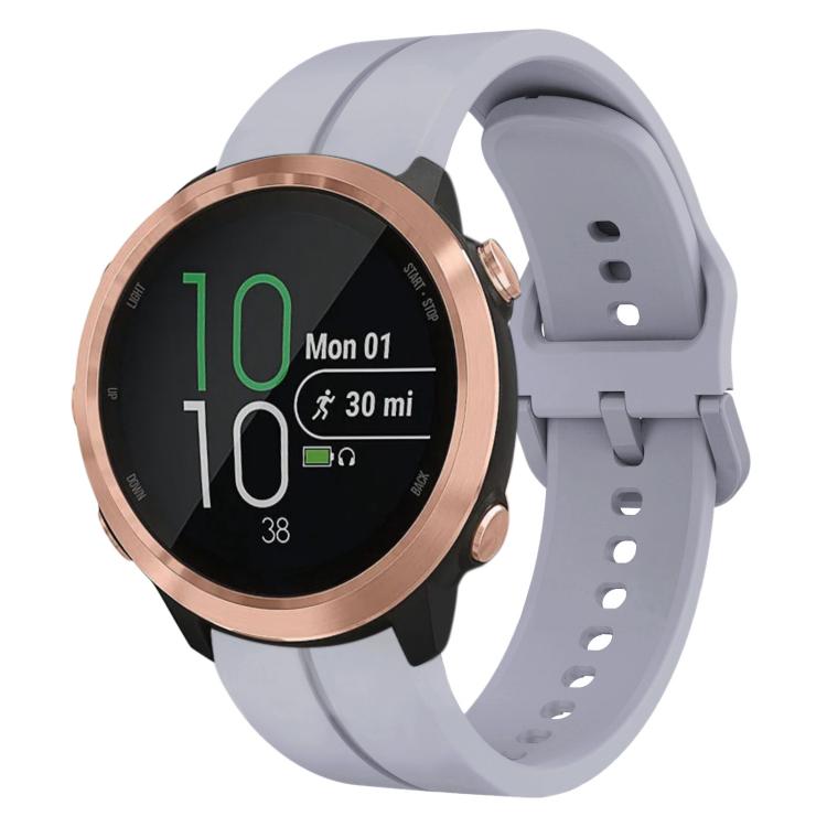 Cinturino in silicone con anello da 20 mm, For Garminmove Style, For Garmin Forerunner 645 Music