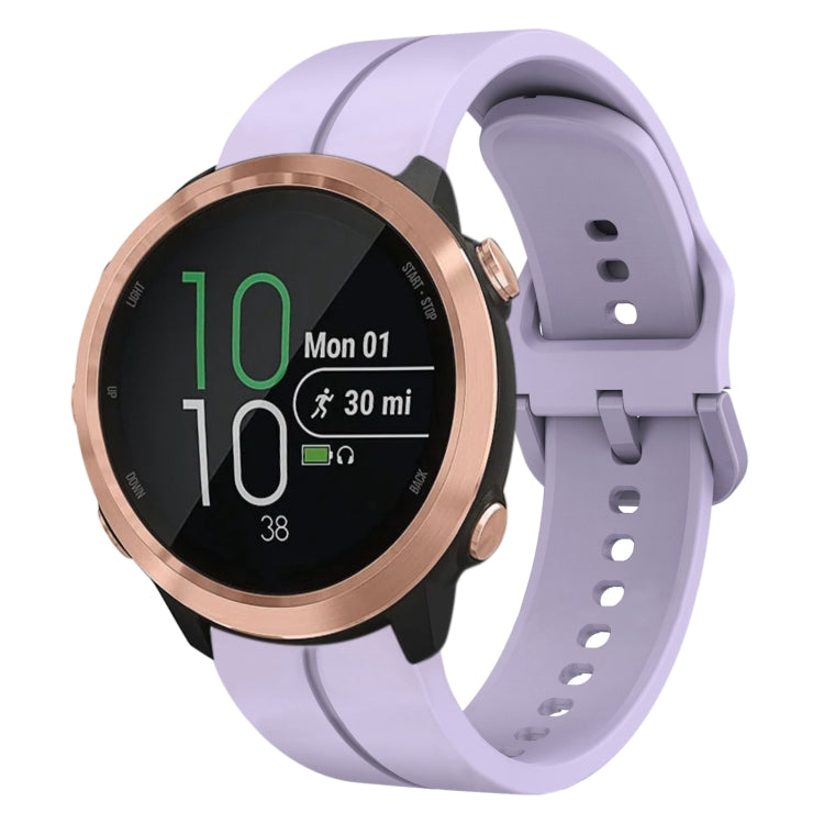 Cinturino in silicone con anello da 20 mm, For Garminmove Style, For Garmin Forerunner 645 Music