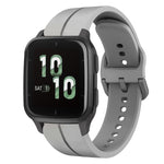 Cinturino in silicone con anello da 20 mm, For Garmin Forerunner Sq2, For Garmin Forerunner Sq2 Music