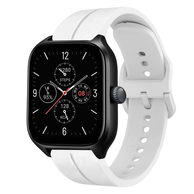 Cinturino in silicone con anello da 20 mm, For Amazfit GTS 4, For Amazfit GTS 3