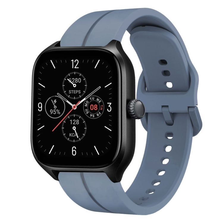 Cinturino in silicone con anello da 20 mm, For Amazfit GTS 4, For Amazfit GTS 3