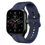 Cinturino in silicone con anello da 20 mm, For Amazfit GTS 4, For Amazfit GTS 3