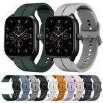 Cinturino in silicone con anello da 20 mm, For Amazfit GTS 4, For Amazfit GTS 3