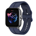 Cinturino in silicone con anello da 20 mm, For Amazfit GTS 4, For Amazfit GTS 3