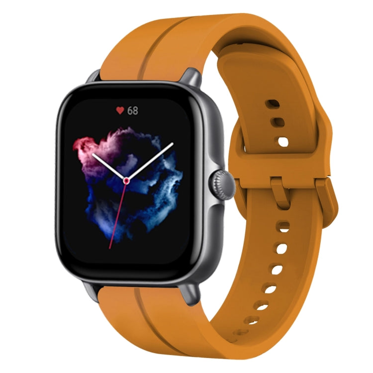 Cinturino in silicone con anello da 20 mm, For Amazfit GTS 4, For Amazfit GTS 3