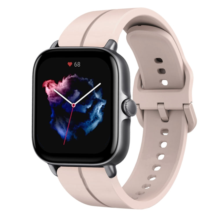 Cinturino in silicone con anello da 20 mm, For Amazfit GTS 4, For Amazfit GTS 3